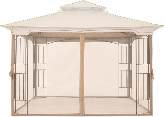 10x10/10x12 Patio Gazebo Mosquito Netting Screen Walls ONLY