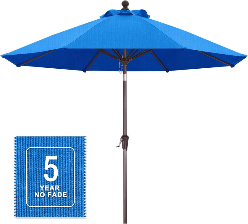 Load image into Gallery viewer, MASTERCANOPY Olefin 5-Year-Non-Fading 9ft Patio Outdoor Table Umbrella 8 Ribs
