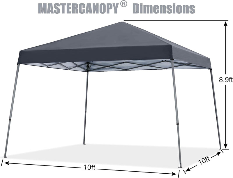 Load image into Gallery viewer, Leisure Sports Portable Pop-Up Canopy Tent with Large Base - 10x10
