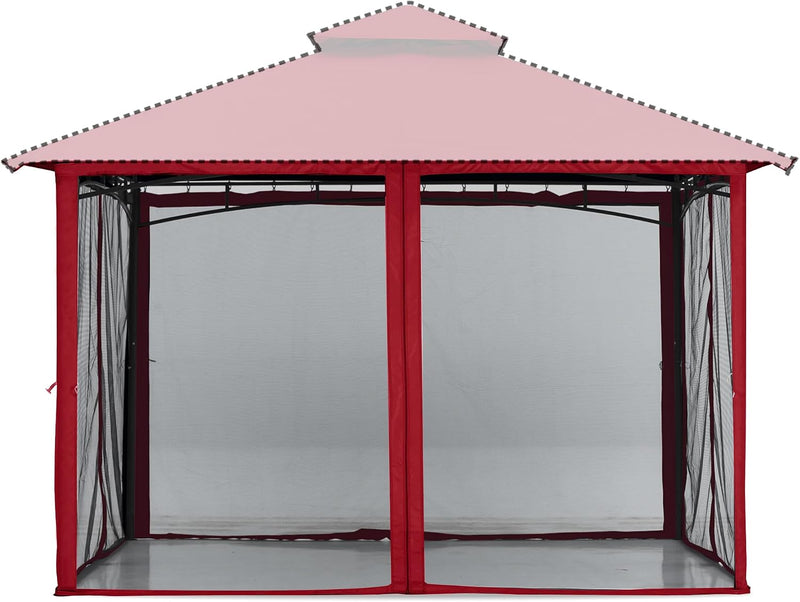 Load image into Gallery viewer, 10x10/10x12 Patio Gazebo Mosquito Netting Screen Walls ONLY

