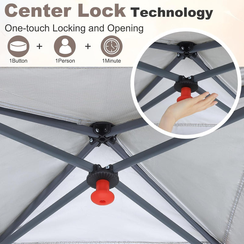 Load image into Gallery viewer, MASTERCANOPY 10x10 Pop-Up Canopy Tent with Two Shelters
