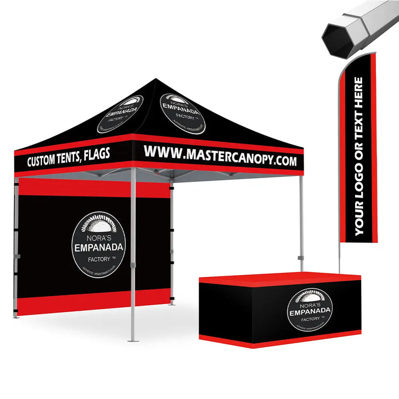 Load image into Gallery viewer, Premium+ Series Custom Canopy Tent 10x10 Full Case Vision Super Value Package
