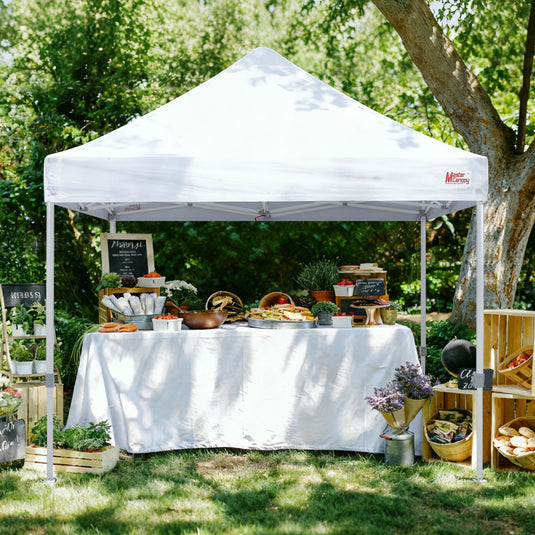 MASTERCANOPY 10 x 10 Heavy-Duty Commercial Pop-up Canopy Tent