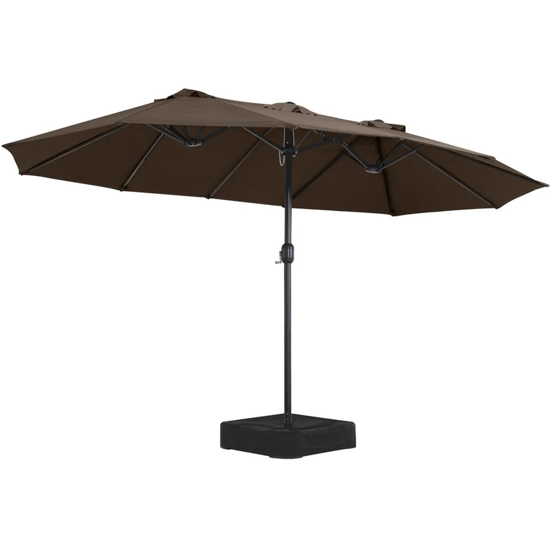 Load image into Gallery viewer, 15FT Patio Outdoor Umbrella Double Sided Large Umbrella
