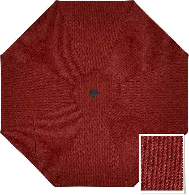 9FT Patio Umbrella Replacement Canopy for 8 Ribs 5-Year-Non-Fading Ole 9FT Patio Umbrella Replacement Canopy for 8 Ribs 5-Year-Non-Fading Ole