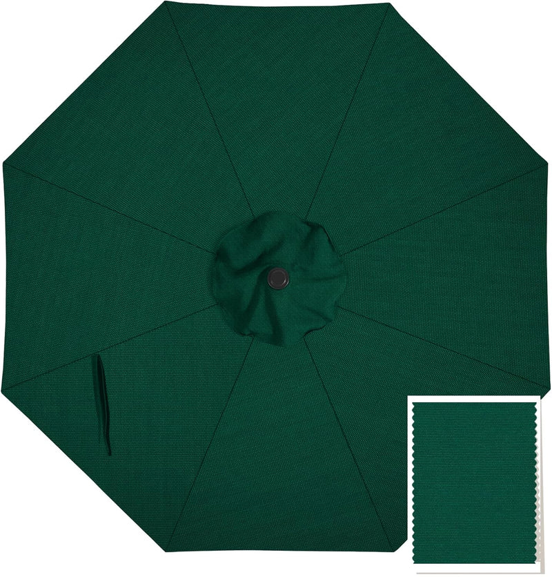 fade resistant patio umbrella replacement canopy 9ft 8 ribs 9FT Patio Umbrella Replacement Canopy for 8 Ribs 5-Year-Non-Fading Ole