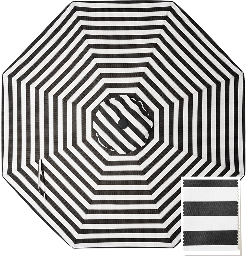 Load image into Gallery viewer, 9FT Patio Umbrella Replacement Canopy for 8 Ribs 5-Year-Non-Fading Olefin
