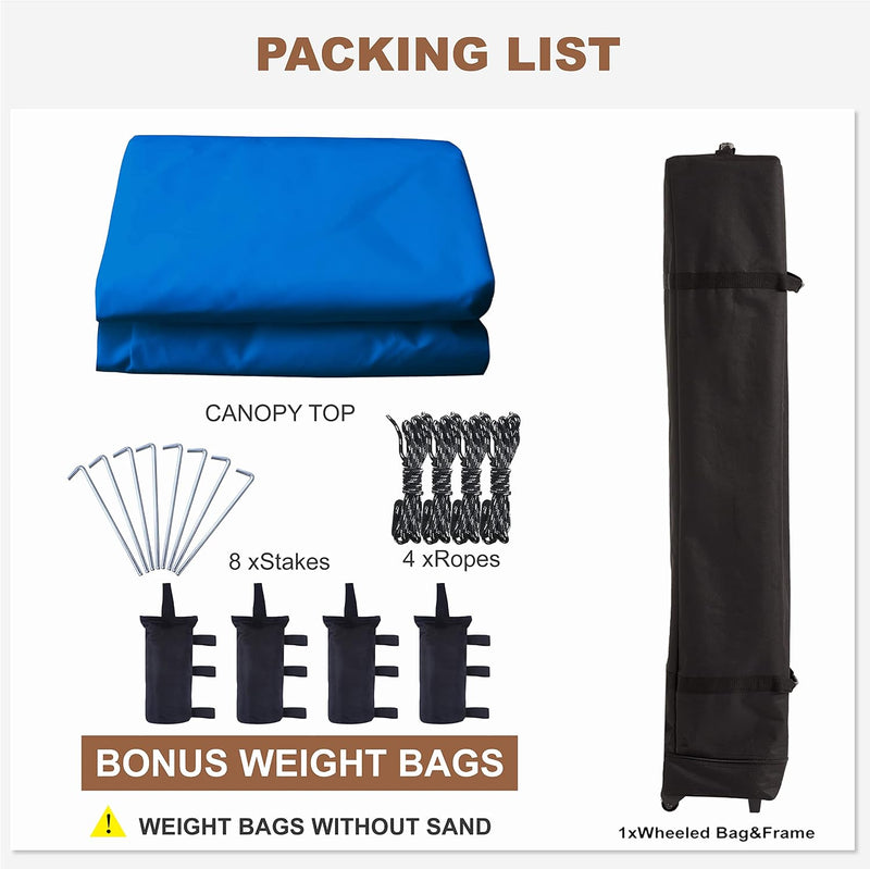 Load image into Gallery viewer, Leisure Sports Stable Pop-Up Canopy Tent with Mosquito Netting - 8x8, 10x10, 11x11
