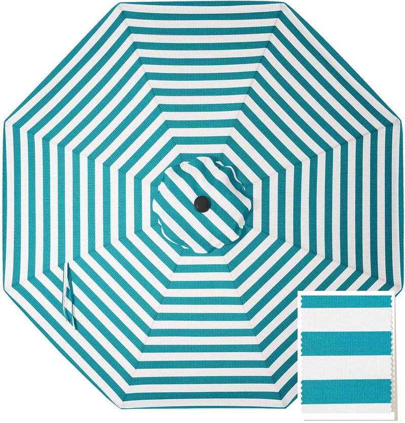 Load image into Gallery viewer, 9FT Patio Umbrella Replacement Canopy for 8 Ribs 5-Year-Non-Fading Olefin
