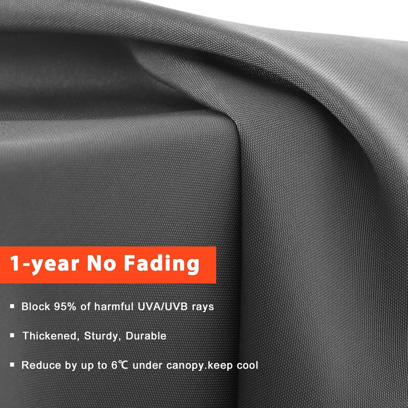 Load image into Gallery viewer, MASTERCANOPY Valance Patio Umbrella 6 Ribs 8 Ribs Replacement Top Only
