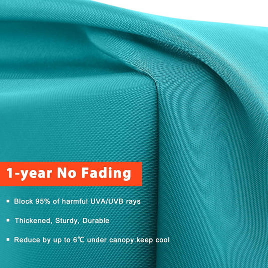 MASTERCANOPY Valance Patio Umbrella 6 Ribs 8 Ribs Replacement Top Only