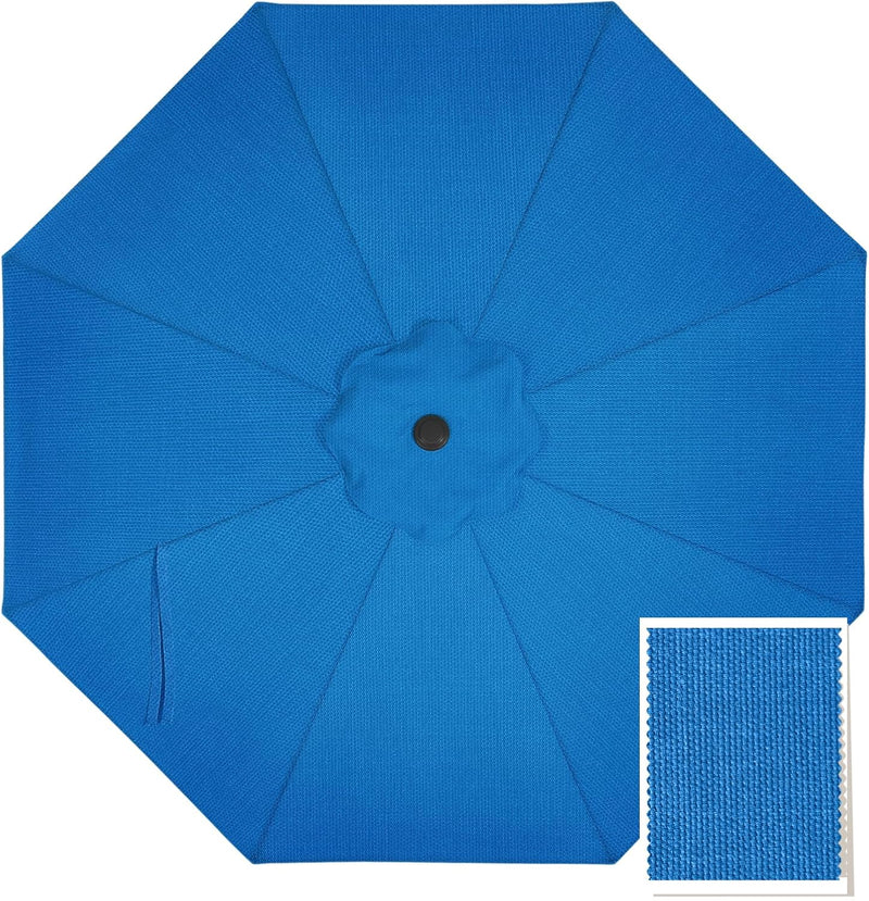 Load image into Gallery viewer, 9FT Patio Umbrella Replacement Canopy for 8 Ribs 5-Year-Non-Fading Olefin
