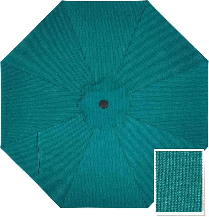 Load image into Gallery viewer, 9FT Patio Umbrella Replacement Canopy for 8 Ribs 5-Year-Non-Fading Olefin
