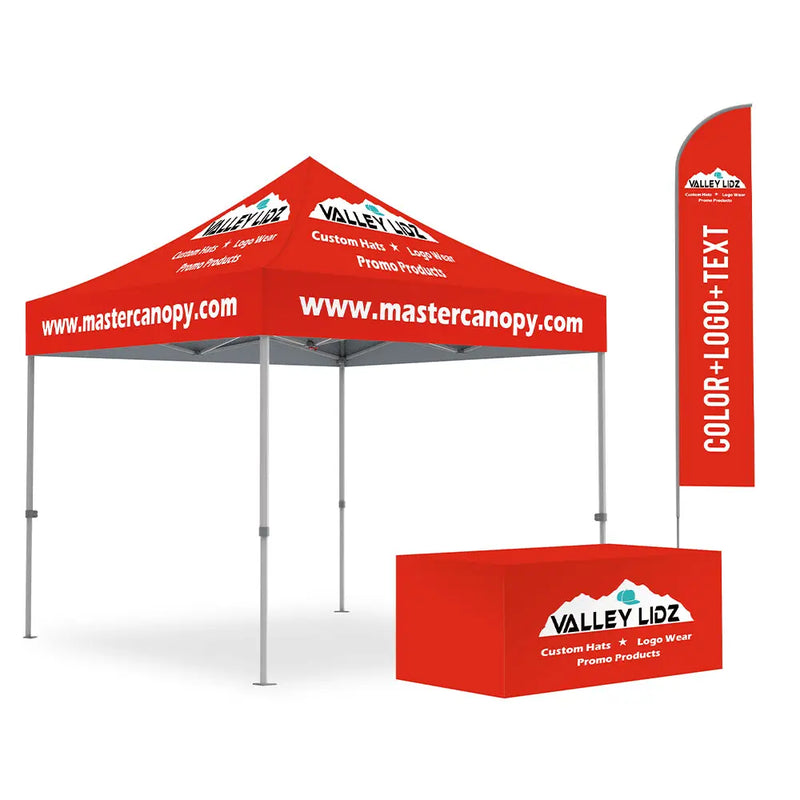 Load image into Gallery viewer, Premium+ Series Custom Canopy Tent 10x10 Full Case Vision Super Value Package
