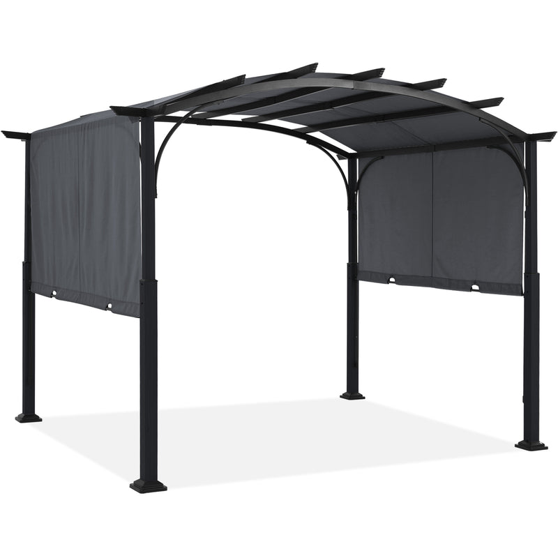 Load image into Gallery viewer, MASTERCANOPY Outdoor Retractable Pergola with Sun Shade Patio Garden Pergola
