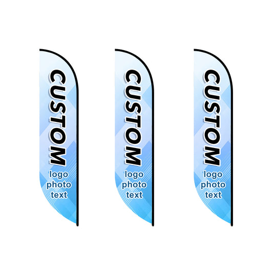 Custom Feather Flag 8FT/10FT/12FT