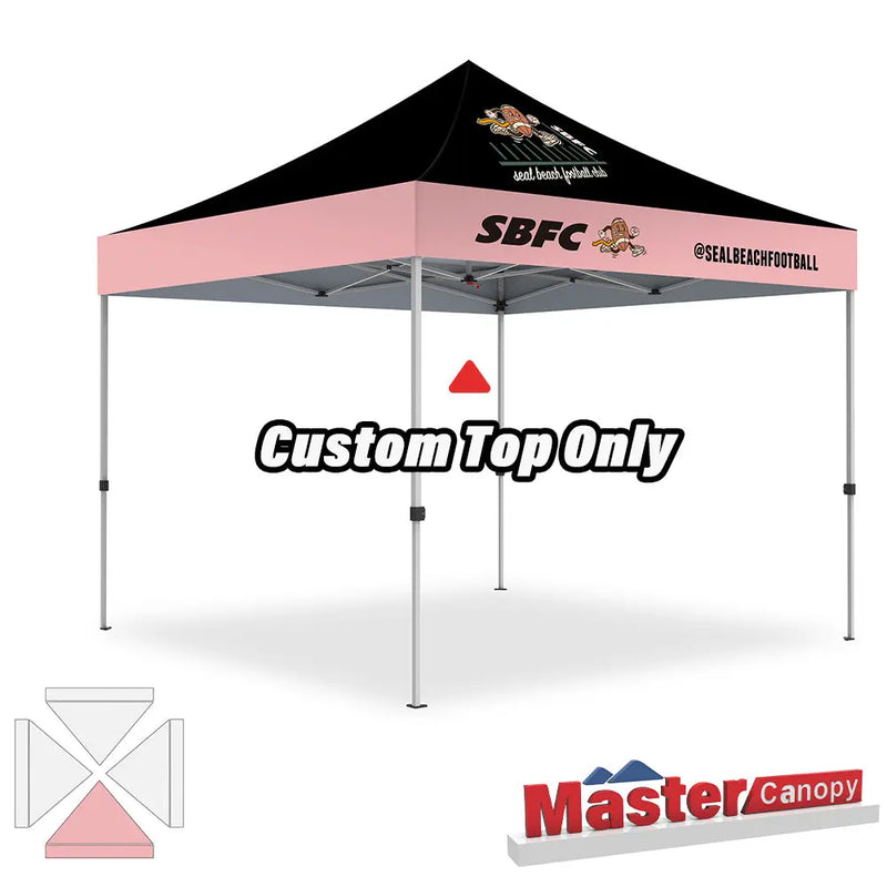 Load image into Gallery viewer, Custom Pop‑up Canopy Tent Top Only – 8x8, 10x10, 10x15, 10x20
