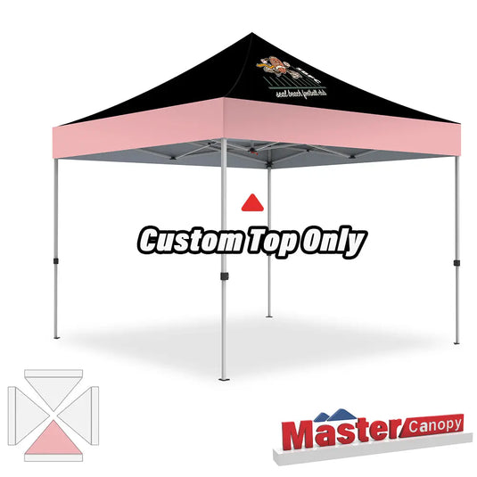 Custom Pop‑up Canopy Tent Top Only – 8x8, 10x10, 10x15, 10x20