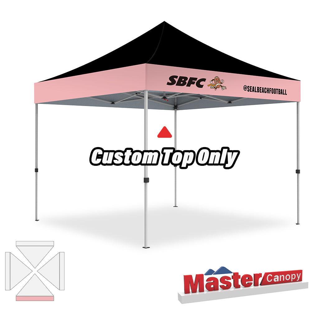 Custom Pop Up Canopy Top Only 8x8/10x10/10x15/10x20