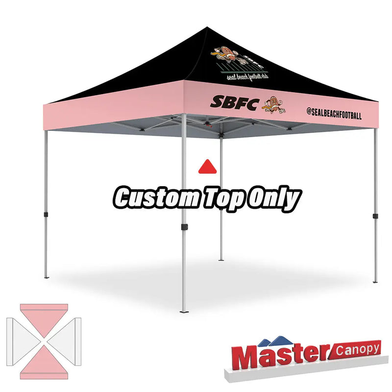 Load image into Gallery viewer, Custom Pop‑up Canopy Tent Top Only – 8x8, 10x10, 10x15, 10x20
