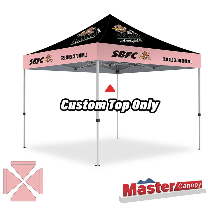 Load image into Gallery viewer, Custom Pop‑up Canopy Tent Top Only – 8x8, 10x10, 10x15, 10x20
