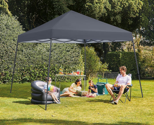 Leisure Sports Portable Pop-Up Canopy Tent with Large Base - 10x10