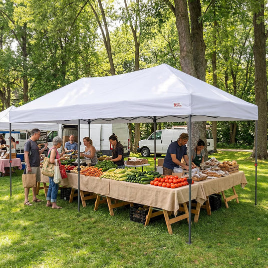 MASTERCANOPY Durable Pop Up Canopy Tent 10x20
