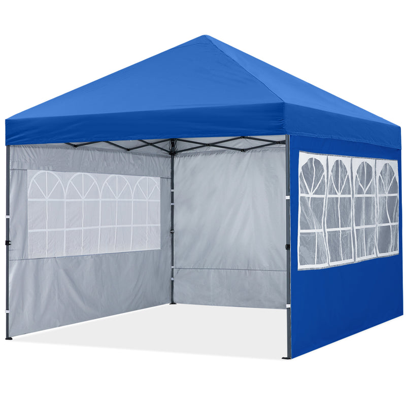 Load image into Gallery viewer, Leisure Sports 10x10/10x20 Pop Up Canopy Tent with Church Window Sidewalls
