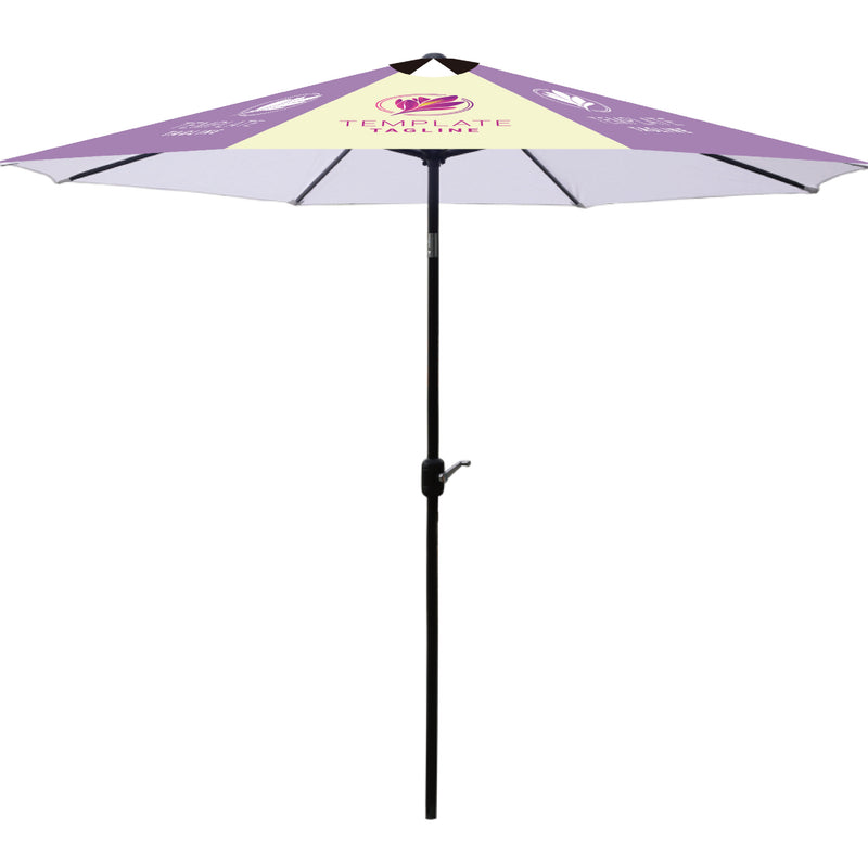 custom patio umbrella printing 7.5FT/9FT/10FT Custom Patio Umbrella for Outdoor Market Table