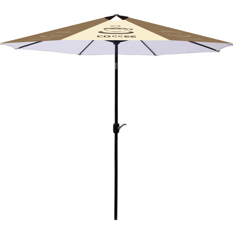 custom metal patio umbrella 7.5FT/9FT/10FT Custom Patio Umbrella for Outdoor Market Table