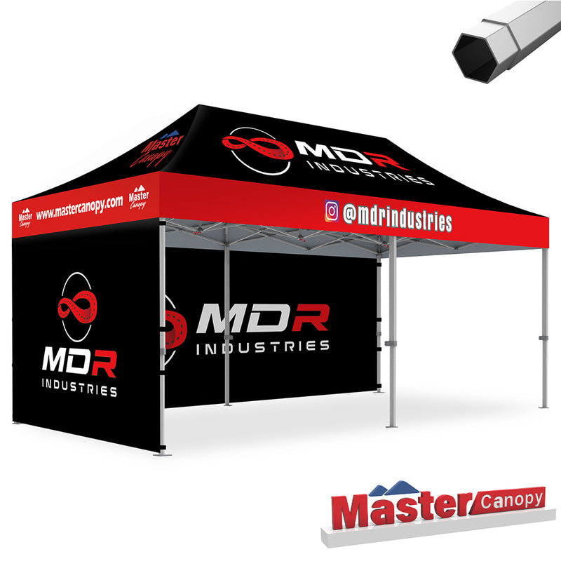 Load image into Gallery viewer, Custom Canopy Tent 10x10/10x15/10x20 Brand Union (Commercial &amp; Premium+)
