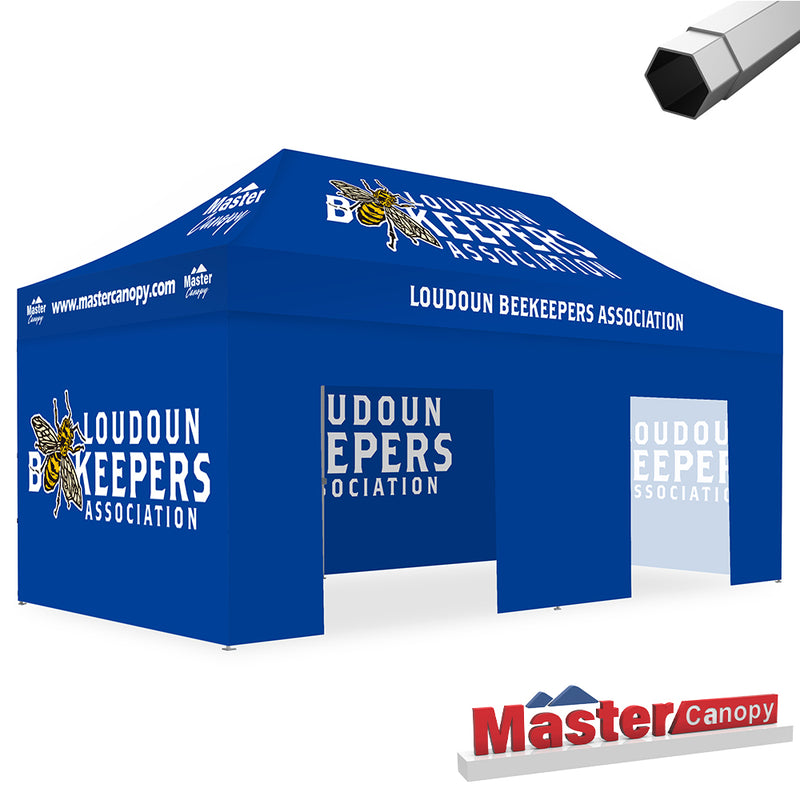 Load image into Gallery viewer, Custom Canopy Tent 10x10/10x15/10x20 Brand Union (Commercial &amp; Premium+)
