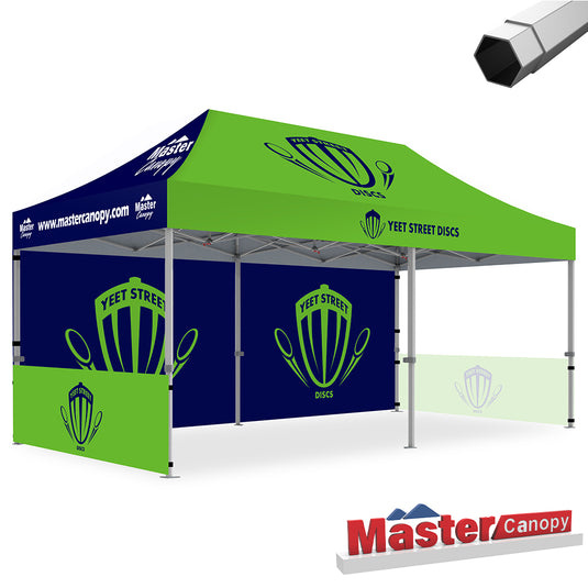 Custom Canopy Tent 10x10/10x15/10x20 Brand Union (Commercial & Premium+)