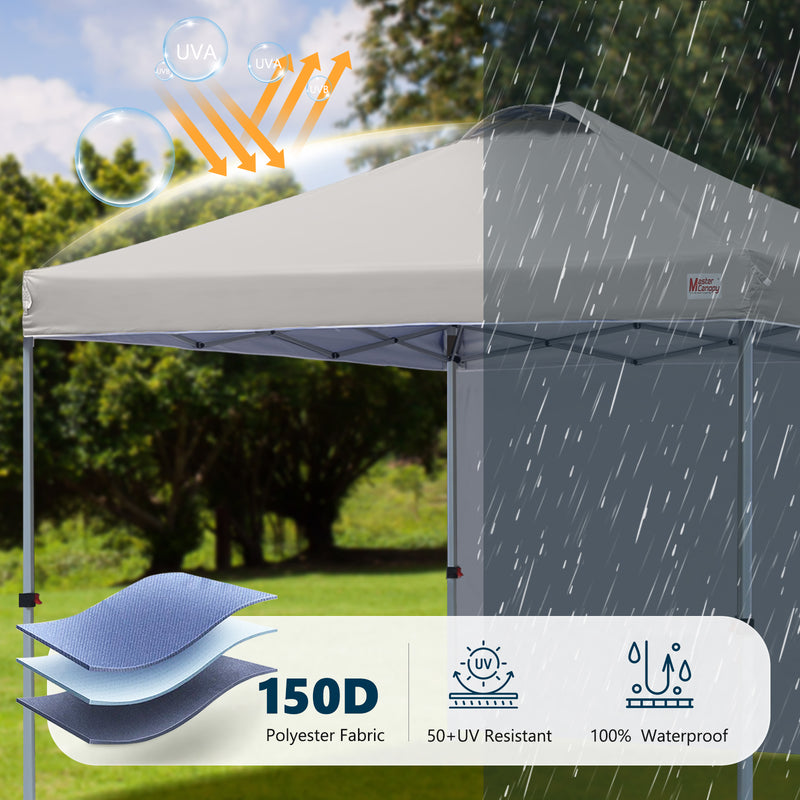 Load image into Gallery viewer, Leisure Sports Durable Pop-Up Canopy Tent with Sidewall - 8x8, 10x10
