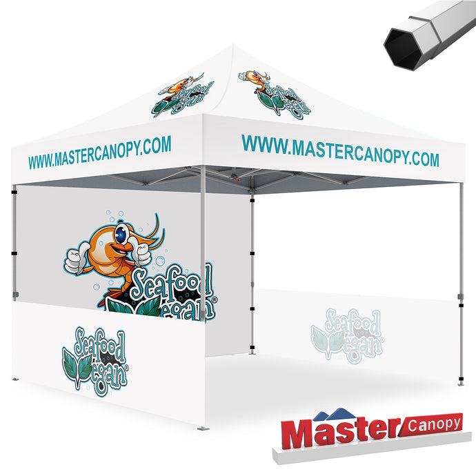 Premium+ Series Custom Canopy Tent 10x10 Heavy Duty Pop‑up Personalized