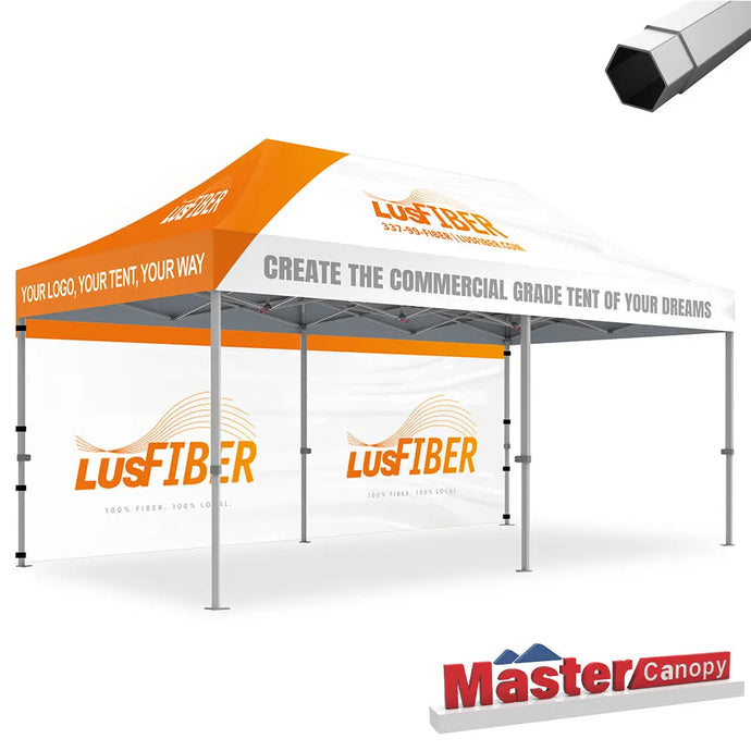 Premium+ Series Custom Canopy Tent 10x20 Heavy Duty Pop‑up Personalized