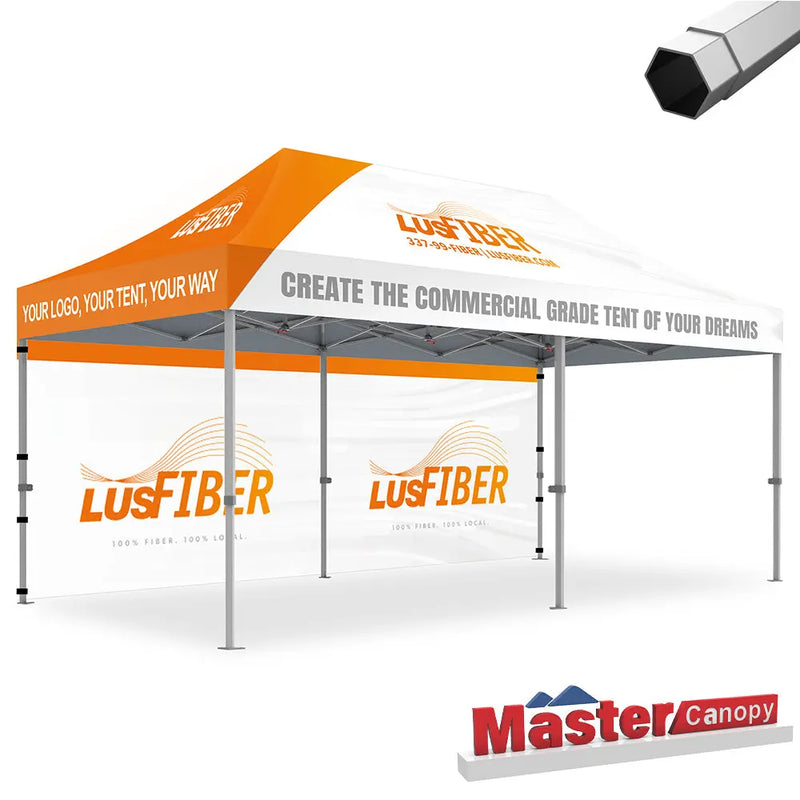 Load image into Gallery viewer, Premium+ Series Custom Canopy Tent 10x20 Heavy Duty Pop‑up Personalized
