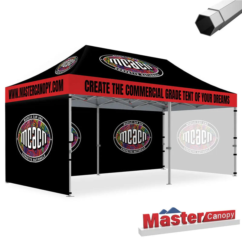 Load image into Gallery viewer, Premium+ Series Custom Canopy Tent 10x20 Heavy Duty Pop‑up Personalized
