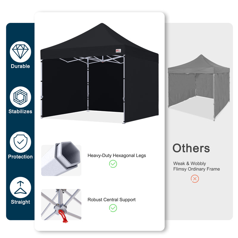 Load image into Gallery viewer, Mastercanopy Core-35 Premium Heavy Duty Instant Canopy Tent with Sidewalls - 10x10, 10x15, 10x20
