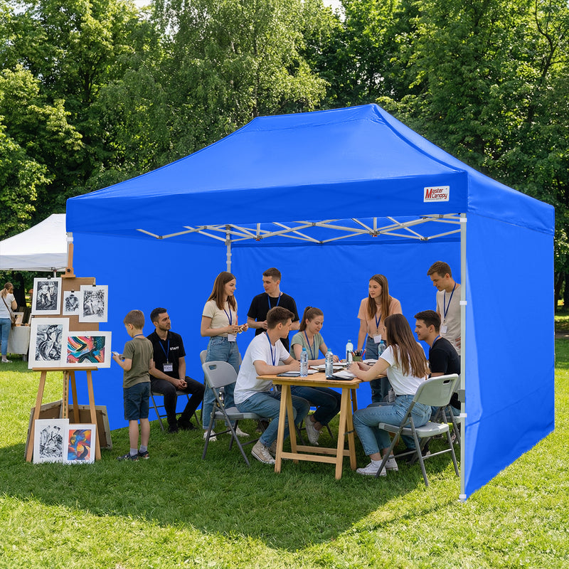 Load image into Gallery viewer, Mastercanopy Lite-30 Commercial Canopy Tent with Sidewalls - 10x10, 10x15, 10x20
