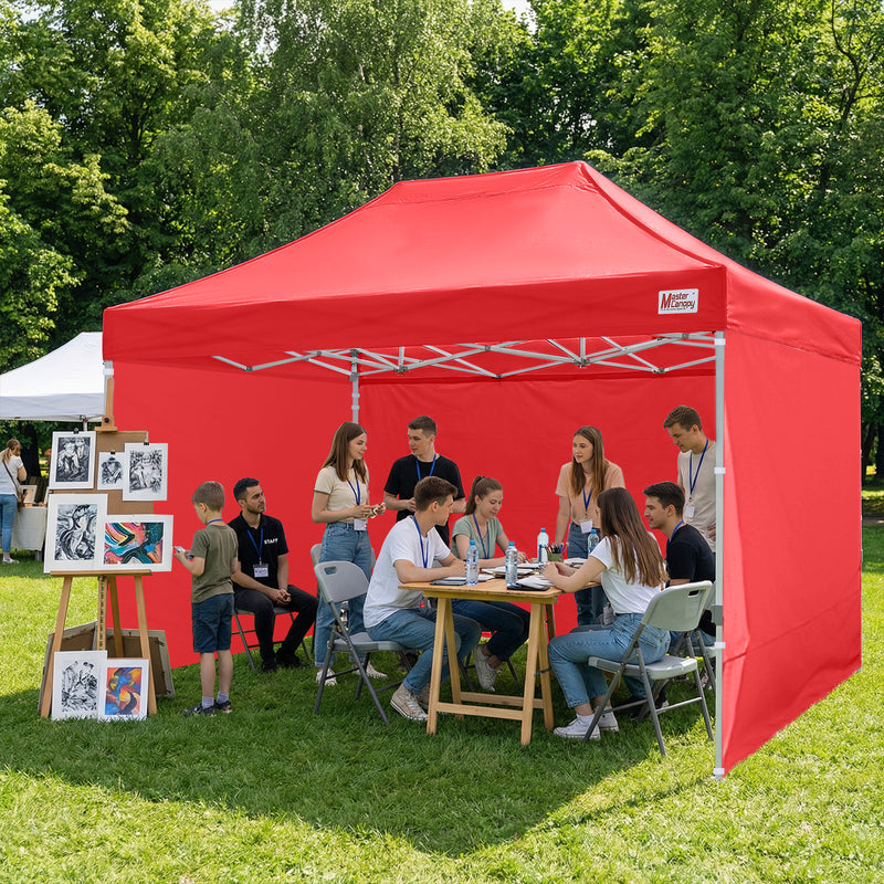 Load image into Gallery viewer, Mastercanopy Lite-30 Commercial Canopy Tent with Sidewalls - 10x10, 10x15, 10x20
