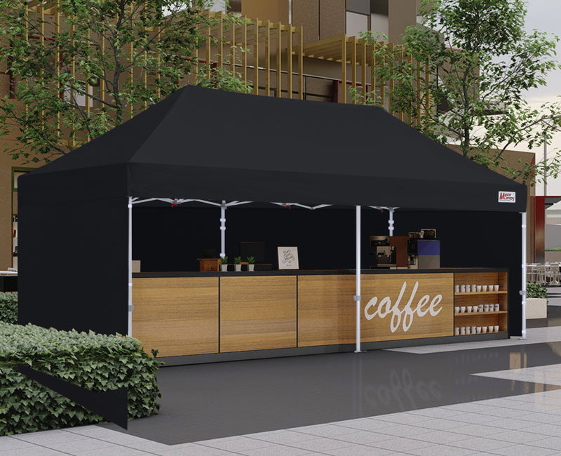 Load image into Gallery viewer, Mastercanopy Core-35 Premium Heavy Duty Instant Canopy Tent with Sidewalls - 10x10, 10x15, 10x20
