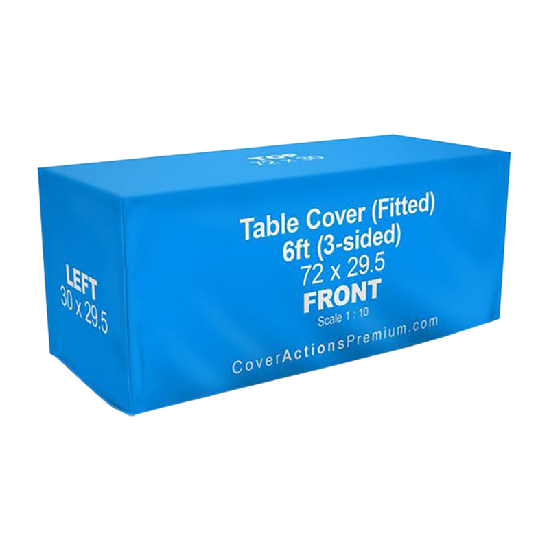 Load image into Gallery viewer, Custom Table Cover 4FT/6FT/8FT Personalized Table Cloth
