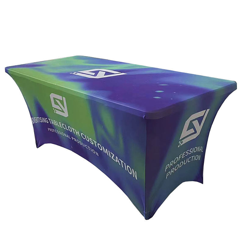 Load image into Gallery viewer, Custom Table Cover 4FT/6FT/8FT Personalized Table Cloth
