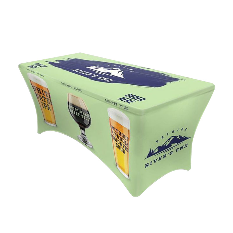 Load image into Gallery viewer, Custom Table Cover 4FT/6FT/8FT Personalized Table Cloth
