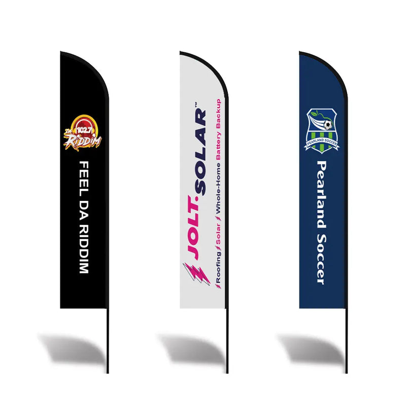 Load image into Gallery viewer, Custom Feather Flag 8FT/10FT/12FT (one Flag)

