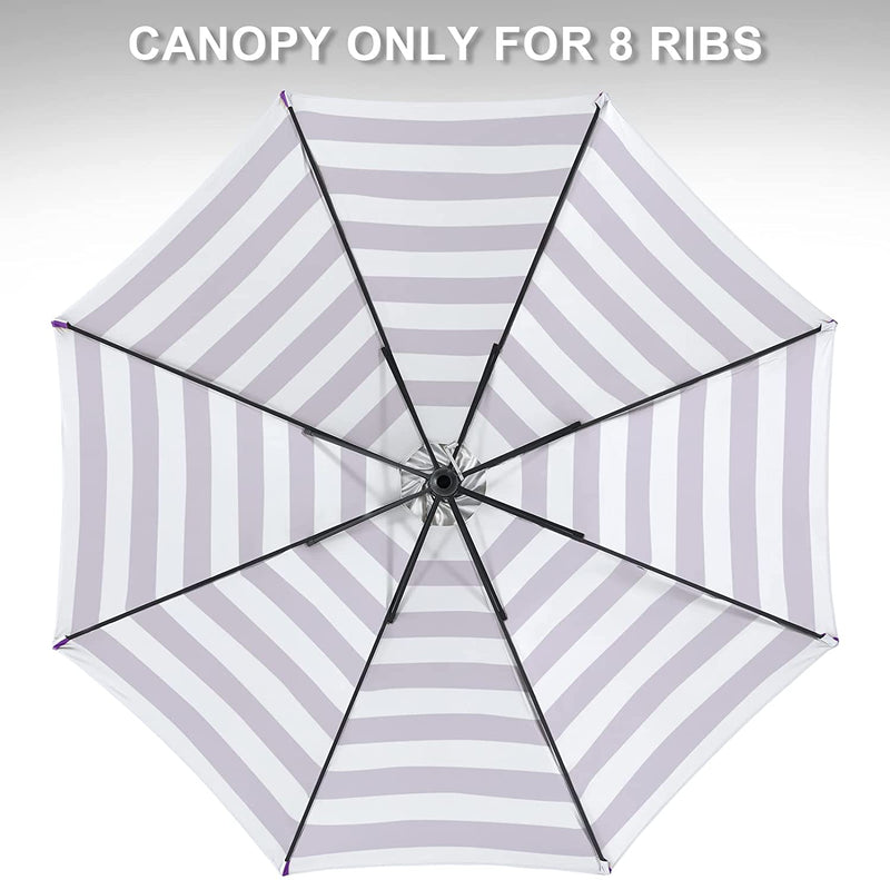 Load image into Gallery viewer, 9FT Patio Umbrella Replacement Canopy Top for 8 Ribs
