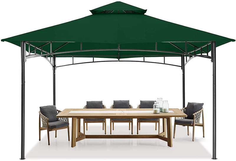 Load image into Gallery viewer, 9x9/10x12/11x11 Outdoor Garden Patio Gazebo with Stable Steel Farme
