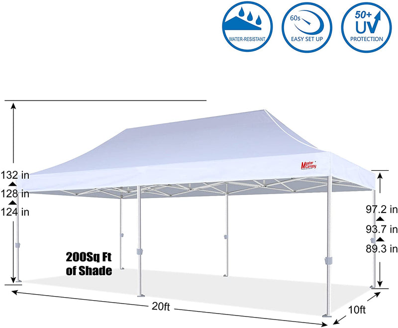 Load image into Gallery viewer, Premium+Series Heavy Duty Pop Up 10x10/10x15/10x20 Instant Canopy Tent
