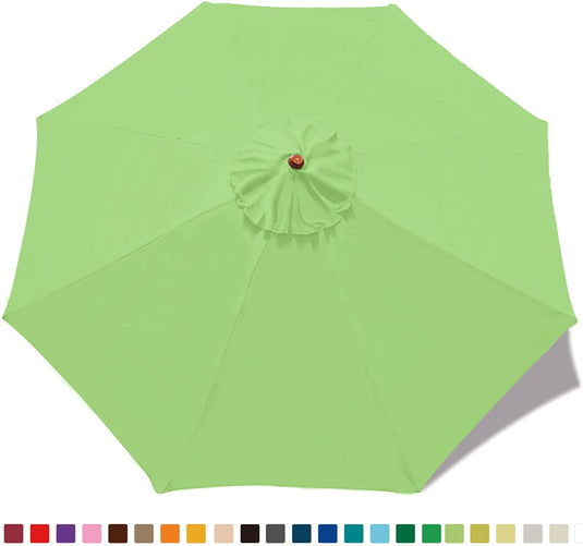 Patio Umbrella Replacement Canopy for 8 Ribs
